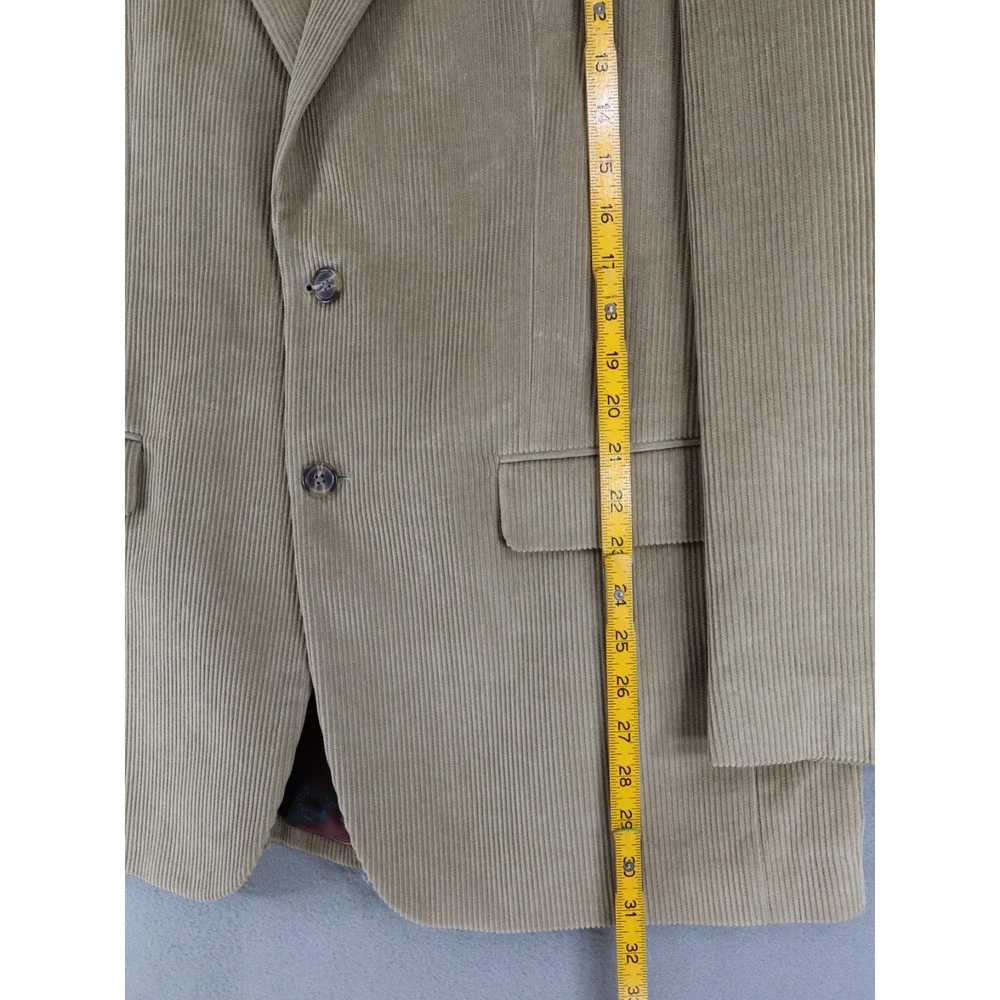 Lauren Corduroy Blazer Sz 42R Brown 2 Button Sport Coat Jacket Ralph Lauren Polo